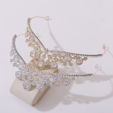 Alloy Crystal Crown Wedding Ball Party Bridal Crown