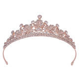 Alloy Crystal Crown Wedding Ball Party Bridal Crown