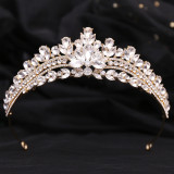 Alloy Crystal Crown Wedding Ball Party Bridal Crown
