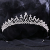 Alloy Crystal Crown Wedding Ball Party Bridal Crown