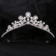 Alloy Crystal Crown Wedding Ball Party Bridal Crown