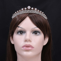 Alloy Crystal Crown Wedding Ball Party Bridal Crown