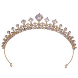 Alloy Crystal Crown Wedding Ball Party Bridal Crown