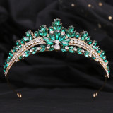 Alloy Crystal Crown Wedding Ball Party Bridal Crown