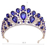 Alloy Crystal Crown Wedding Ball Party Bridal Crown