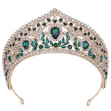 Alloy Crystal Crown Wedding Ball Party Bridal Crown