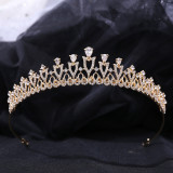 Alloy Crystal Crown Wedding Ball Party Bridal Crown