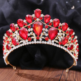 Alloy Crystal Crown Wedding Ball Party Bridal Crown