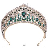 Alloy Crystal Crown Wedding Ball Party Bridal Crown