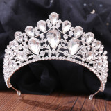 Alloy Crystal Crown Wedding Ball Party Bridal Crown