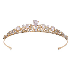 Alloy Crystal Crown Wedding Ball Party Bridal Crown