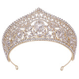 Alloy Crystal Crown Wedding Ball Party Bridal Crown