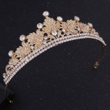 Alloy Crystal Crown Wedding Ball Party Bridal Crown