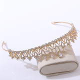 Alloy Crystal Crown Wedding Ball Party Bridal Crown