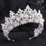 Alloy Crystal Crown Wedding Ball Party Bridal Crown