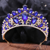 Alloy Crystal Crown Wedding Ball Party Bridal Crown