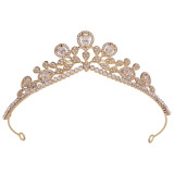 Alloy Crystal Crown Wedding Ball Party Bridal Crown