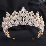 Alloy Crystal Crown Wedding Ball Party Bridal Crown