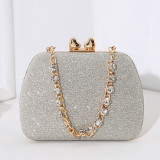 Dinner bag, handbag, diamond inlaid dress, evening bag