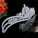 Alloy Crystal Crown Wedding Ball Party Bridal Crown