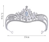 Alloy Crystal Crown Wedding Ball Party Bridal Crown