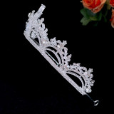 Alloy Crystal Crown Wedding Ball Party Bridal Crown