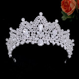 Alloy Crystal Crown Wedding Ball Party Bridal Crown