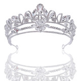 Alloy Crystal Crown Wedding Ball Party Bridal Crown