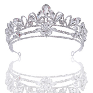 Alloy Crystal Crown Wedding Ball Party Bridal Crown
