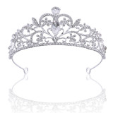 Alloy Crystal Crown Wedding Ball Party Bridal Crown