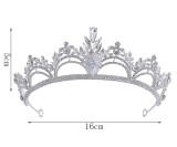 Alloy Crystal Crown Wedding Ball Party Bridal Crown