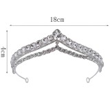 Alloy Crystal Crown Wedding Ball Party Bridal Crown
