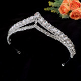 Alloy Crystal Crown Wedding Ball Party Bridal Crown