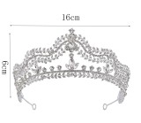 Alloy Crystal Crown Wedding Ball Party Bridal Crown