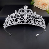 Alloy Crystal Crown Wedding Ball Party Bridal Crown