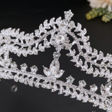 Alloy Crystal Crown Wedding Ball Party Bridal Crown