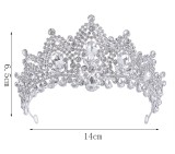 Alloy Crystal Crown Wedding Ball Party Bridal Crown