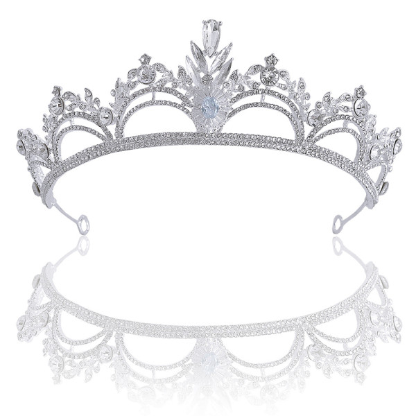 Alloy Crystal Crown Wedding Ball Party Bridal Crown