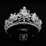 Alloy Crystal Crown Wedding Ball Party Bridal Crown