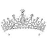 Alloy Crystal Crown Wedding Ball Party Bridal Crown