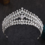 Alloy Crystal Crown Wedding Ball Party Bridal Crown
