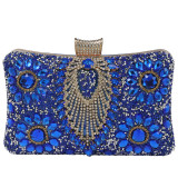 Dinner bag, handbag, diamond inlaid dress, evening bag