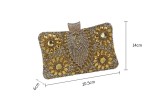 Dinner bag, handbag, diamond inlaid dress, evening bag