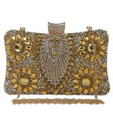 Dinner bag, handbag, diamond inlaid dress, evening bag