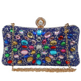 Dinner bag, handbag, diamond inlaid dress, evening bag