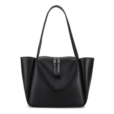 Tote bag, handbag, large capacity soft leather shoulder bag