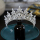 Alloy Crystal Crown Wedding Ball Party Bridal Crown