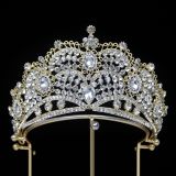 Alloy Crystal Crown Wedding Ball Party Bridal Crown