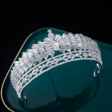 Alloy Crystal Crown Wedding Ball Party Bridal Crown