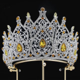 Alloy Crystal Crown Wedding Ball Party Bridal Crown